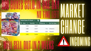 900 BATTLE STALES BOXES SOLD IN ONE DAY - VIVID VOLTAGE \u0026 ASTRAL RADIANCE PC ETBS SOLD OUT ON PC