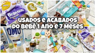 USADOS E ACABADOS DO BEBÊ| 1 ANO E 7 MESES|Juliana Borba