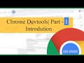 Learn Google Chrome Developer Tools (devTools) | Part - 01 | Intro