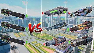 WR🔥 Basilisk[Buff] VS All Titan Weapon Comparison |WAR ROBOTS|