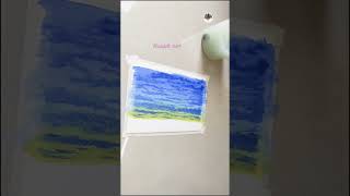 How to paint Clouds ☁️ | #shorts #ytshorts #clouds