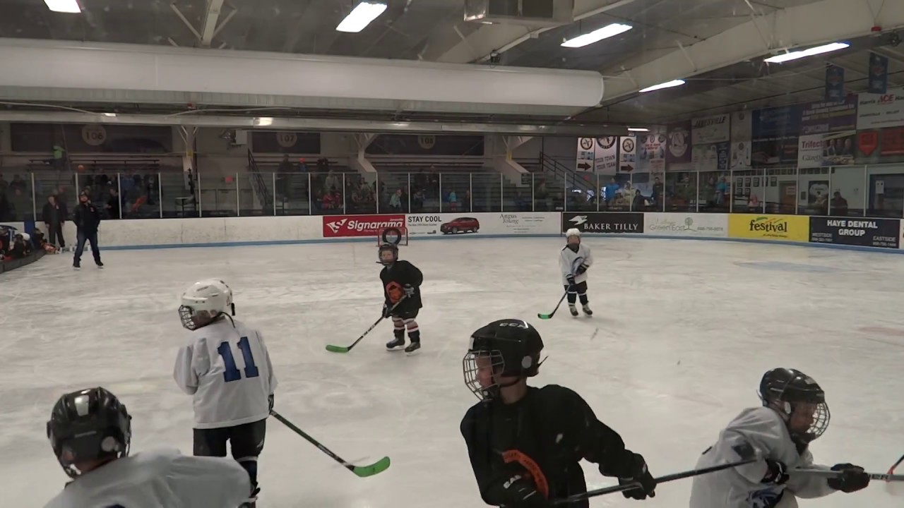 Janesville Youth Hockey - U6 Highlights - 1/14/2018 - YouTube