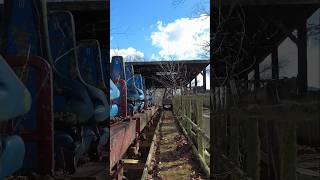 Abandoned roller coaster 🎢 #shorts #abandoned #rollercoaster