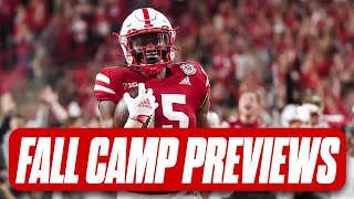 Nebraska football fall camp previews I HuskerOnline breaks down QBs, RBs \u0026 WRs I Nebraska Huskers