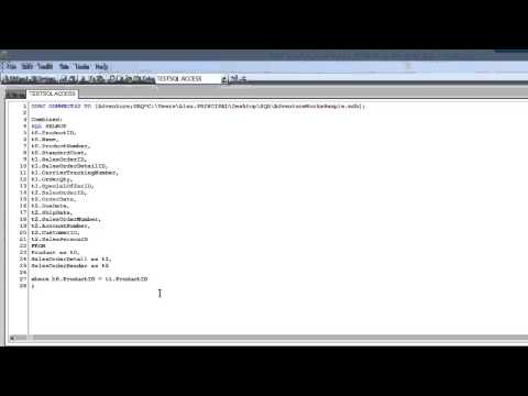 Qlikview SQL JOIN on Multiple Tables by RFB 209 Qlikview SQL JOIN on Multiple Tables by RFB 209