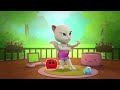 Aerobic  Cortos de Talking Tom  Dibujos animados para niños  WildBrain Niños