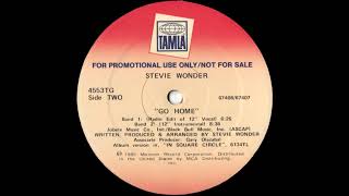 Stevie Wonder - Go Home (Radio Edit Of 12'' Vocal Mix)  1985