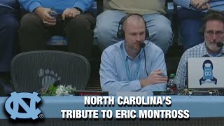 UNC Basketball Pays Tribute To Eric Montross