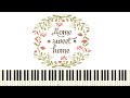 ♪ Easy Piano Tutorial: Home sweet home - Henry Bishop