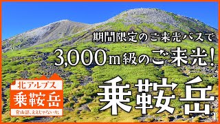 【乗鞍岳】期間限定のご来光バスで3000m級のご来光！