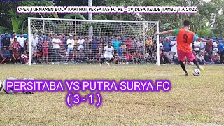 Download Lagu DRAMA ADU PINALTI PERSITABA VS PUTRA SURYA FC... MP3 Gratis