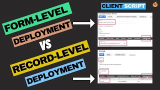 Client Script Record-Level or Form-Level Script Deployments | Which Triggers First? | SuiteScript