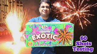 60Shots Testing | Testing Different Types Diwali New Crackers | Diwali Crackers Testing #crackers