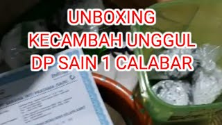 UNBOXING KECAMBAH SAWIT DP SAIN 1 CALABAR