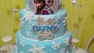 Amazing elsa and Anna frozen cake design