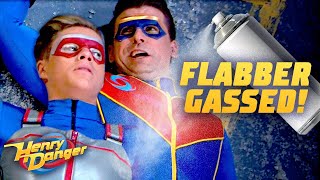 Kid Danger \u0026 Captain Man Vs. Sleeping Spray! 'Flabber Gassed' | Henry Danger