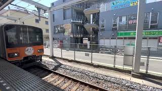 東武鉄道 50000系 ももクロヘッドマーク 東武東上線ふじみ野駅