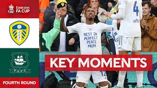 Leeds United v Plymouth Argyle | Key Moments | Fourth Round | Emirates FA Cup 2023-24