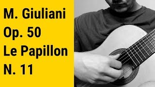 Mauro Giuliani, Le Papillon, Op 50, n 11 (Grazioso)