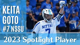 Keita Goto 2023 Lacrosse Highlights