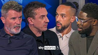'I'd go with Liverpool... I need a drink!' | Keane, Neville, Walcott & Richards title predictions!