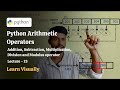 Python Arithmetic Operators | Lecture - 13 | Beginner Python Tutorial Course for Web Development