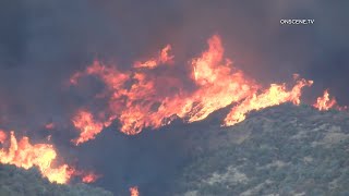 Hughes Fire Burns 10,000+ Acres