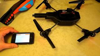 Parrot AR Drone 2.0 - How to perform a Firmware update - FreeFlight Ver 2.1.6 New features