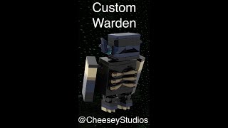 Lego Minecraft: Custom Warden v2 - Animation