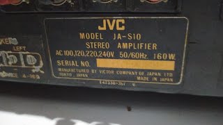 JVC JA-S10 STEREO AMPLIFIER 160W MADE IN JAPAN