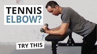 How to Treat Tennis Elbow with 3 Effective Exercises