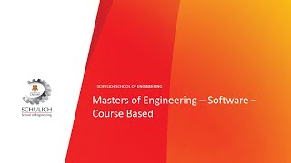 Master of Engineering - Software - Info Webinar