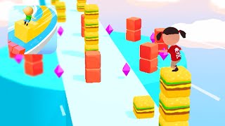 Cube Surfer - Gameplay Part 3 Levels 41-50 (iOS, Android)