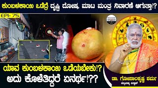 ಕುಂಬಳಕಾಯಿ ಒಡೆದ್ರೆ ದೃಷ್ಟಿ ದೋಷ, ಮಾಟ ಮಂತ್ರ ನಿವಾರಣೆ ಆಗುತ್ತಾ!? | Jyotishi Dr.GopalaKrishna Sharma | HS