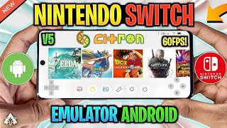 🔥 CITRON EMULATOR ANDROID 5.0 - SETUP/BEST SETTINGS/GAMEPLAY | NINTENDO SWITCH EMULATOR UPDATE!