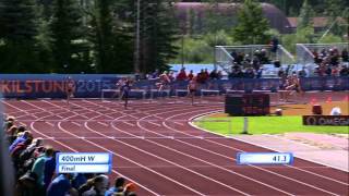 De Coninck, Drost and Folorunso win Women's 400m Hurdles