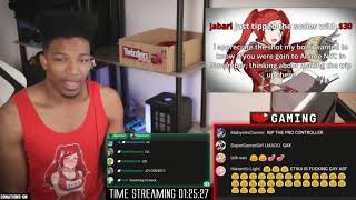 Etika Shows Us Why He's A JOYCON BOY and breaks another headphone Etika Stream Highlight