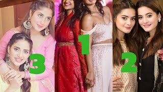 7 Most Beautiful Sisters Jodi's of Pakistani Actresses - 2020 I Celebrity Facts