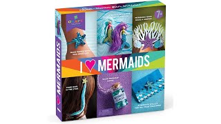 Craft-tastic I Love Mermaids – Craft Kit for Kids – Everything Included Toys #short