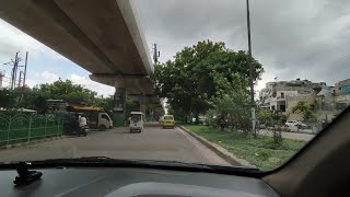 Clean and beautiful roads of Lucknow, Gomti Nagar | Lucknow City Tour | Travel