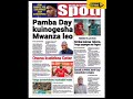 MAGAZETI YA LEO, JUMAMOSI 10.08.2024