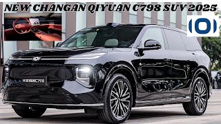 Designed by World's Top Design Master Klaus| Interior Images Released | Changan QIyuan C798 SUV 2025