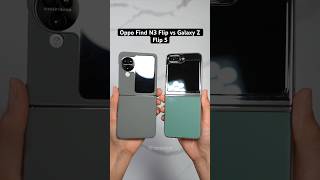 Oppo Find N3 Flip vs Galaxy Z Flip 5 Camera Comparison