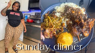 Watch me make Sunday dinner