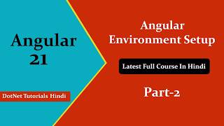 Angular Environment Setup in Hindi | Install Angular 21 Step by Step