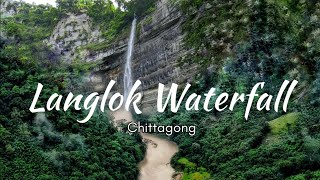 Langlok Khumja Waterfall | ল্যাংলোক খুমজা জলপ্রপাত | Langlok Khumja beautyfull Waterfall