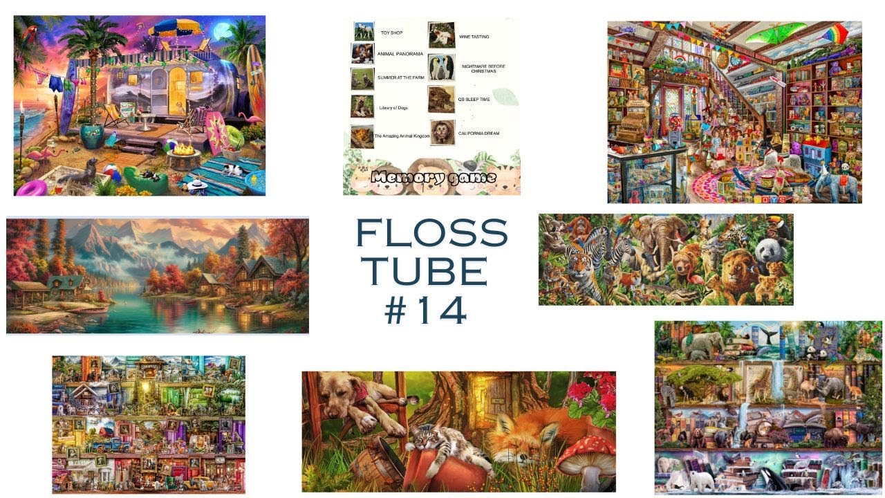 Flosstube 14 Memory Game And Lots Of Wips Youtube