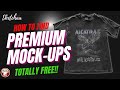 Free mockup t shirt | How to find Premium Mockups for free | PSD Mockups for free