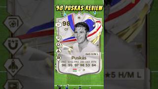 98 Puskas Review in EA Sports FC 24, he's unreal 🤩#short #shorts #eafc24 #fc24 #puskas #fifa #fyp