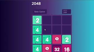 2048 Game In React & SCSS